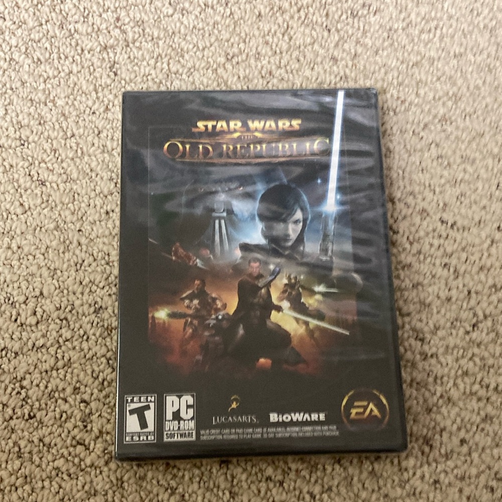 Star Wars The Old Republic Black PC Game by